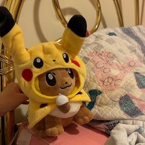 Pikachu Hooded Plush Toy